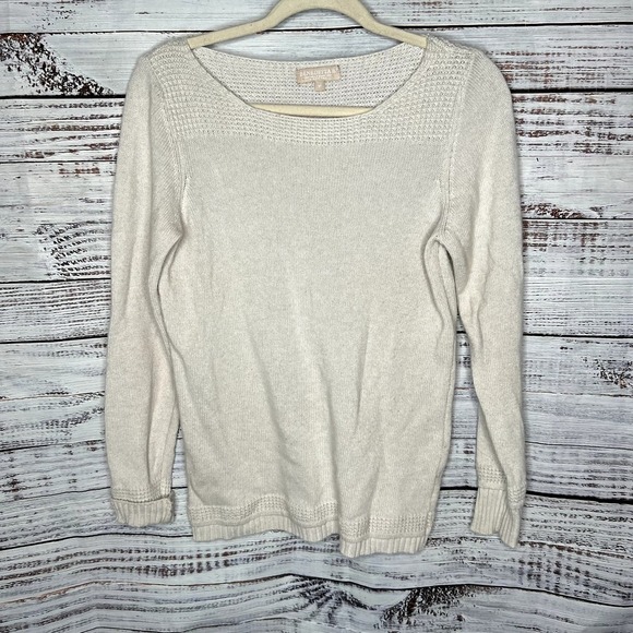 Benedetta B Merino Wool & Cashmere Sweater Boat Neck Med - Picture 1 of 3